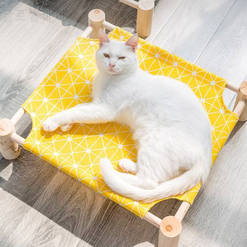 Detachable Pet Cat Hammock Bed Summer Pet House For Puppy Small Cats Durable Lazy Mat Dog Cushion Lounger Pets Sleeping Supplies