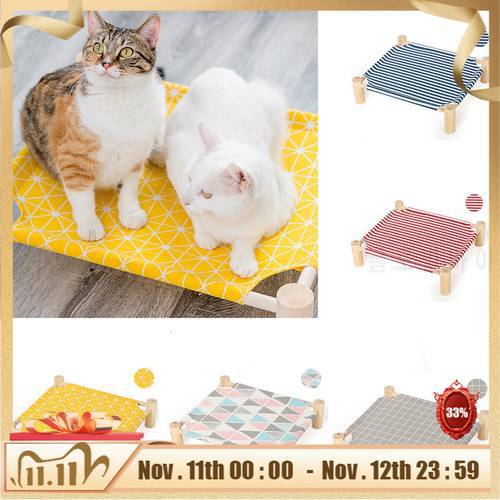 Summer Cat Hammock Bed Pet House For Dogs Puppy Lazy Mat Cushion Lounger For Cats Kitten Cottages Winter Pet Sleeping Supplies