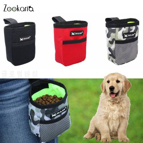 Mini Portable Training Dog Snack Bag Outdoor Pet Supplies Strong Wear Resistance Large Capacity Puppy Snack Reward Waist Bag