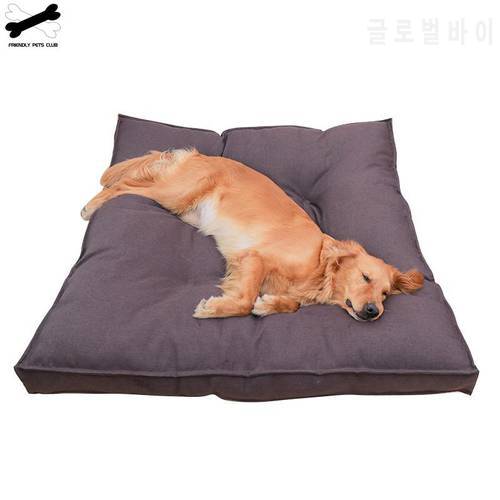 Washable Pet Dog Bed Thick kennel Sleeping Cat Mat Comfortable Winter Nest For Medium Large Pet Dogs