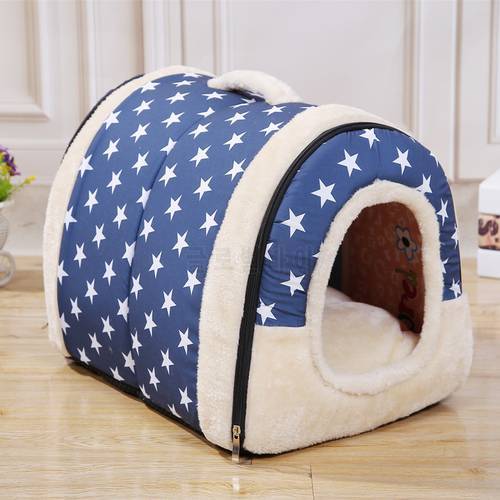 Washable All Season Portable Super Soft Non-slip Warm Pet Bed For Large Medium Small Pets Cat Dog House Sleeping Kennel Beds Mat