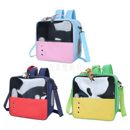 Cat Carrier Portable Pet Backpack Ventilated Tote for Cats Dog Waterproof Travel Bags for Outdoor Walking Hiking Camping QX2E