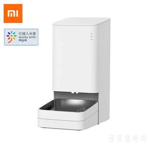 Xiaomi Mijia Smart Automatic Pet Food Dispenser Feeder Bowl APP Control Intelligent Linkage For Dogs Cats Food Feeding