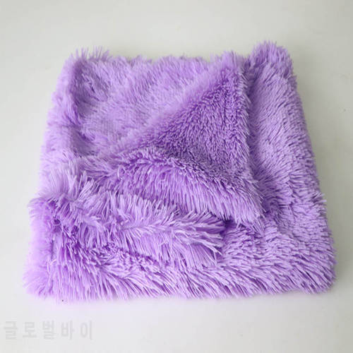 Fluffy Long Plush Pet Medium Large Dogs Blankets Cover Winter Soft Warm Sleeper Mattress