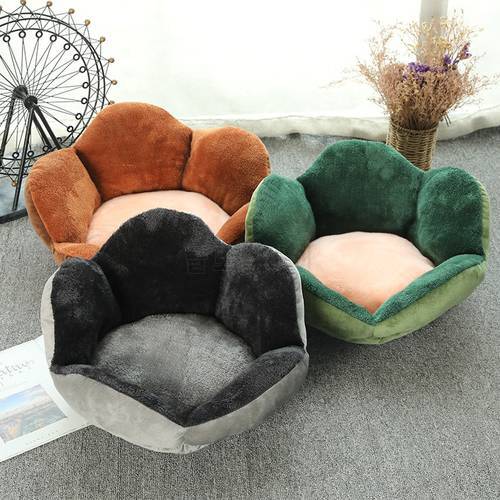 Super Soft Pet Dog Bed Basket Circular Cushion Winter Warm Plush Recliner Cat Nest Kennel For Puppy Sofa For Dogs Pet Supplies