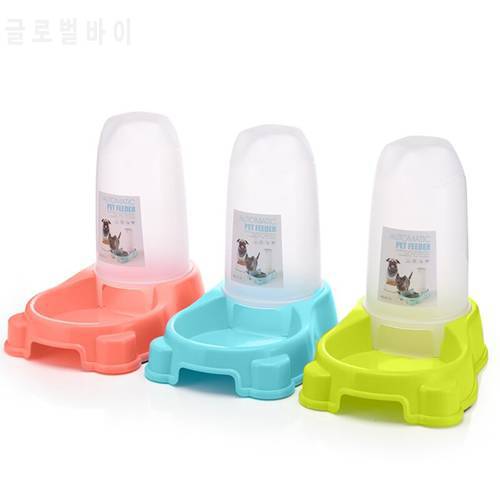 auto Feeder Pets Dog Water Dispenser Cat Feeding & Watering Supplies Automatic Pet Feeder For Cats Large Capacity Tableware E