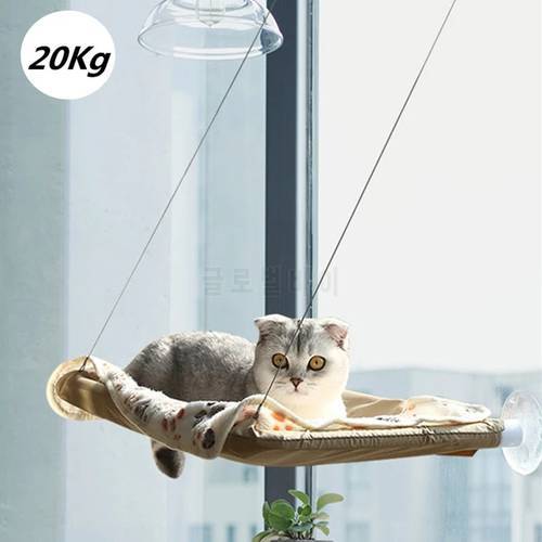 Pet Cats hammock Bearing 20kg lasting Durable Cat bed Window Seat Mount Hammock for cats Comfort Sofa Detachable