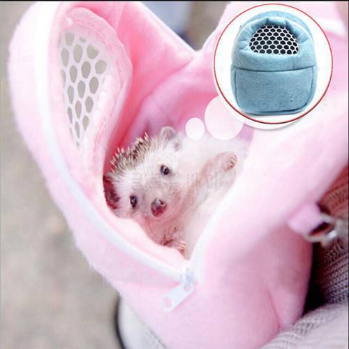 1PC Hamster Pocket Dog Bag Hamster Rat Hedgehog Chinchilla Ferret Puppy Cat Pet Carrier Pelucia Sleep Hanging Bag For Small Dogs