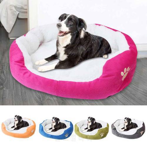 Pet Dog Puppy Cat Fleece Warm Bed House Plush Cozy Nest Mat Pad Portable Cat Sleeping Nest Supplies New Products