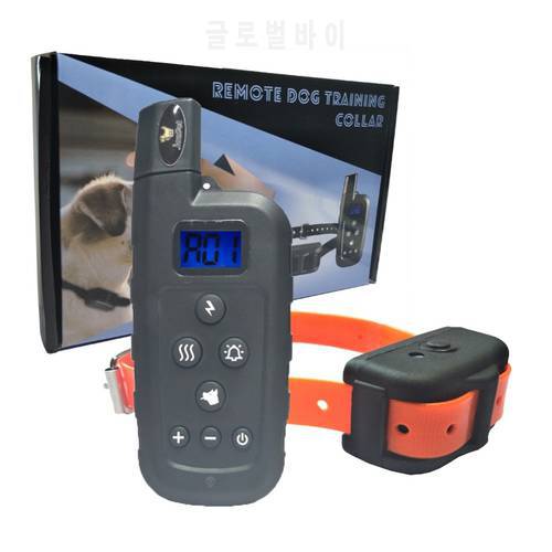JANPET 600Yds Remote Pet Training Collar Waterproof Rechargeable Electronic Dog Collars with 10 levels shock/Vibration/beep