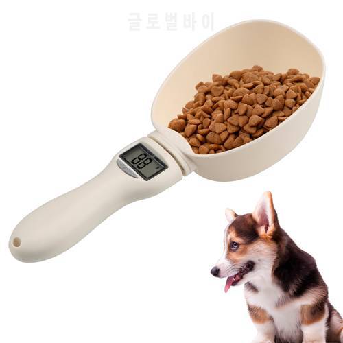 800g/1g Measuring Scoop Cup Pet Food Scale Portable Pet Food Scale Cup With Led Display Dog Accessories Kitchen Scale Spoon