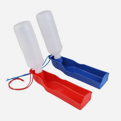 1pcs Colorful Outdoor Pet Dog Kettle Water Feeder Portable Water Drinking Bottle 500ml Pet Travelling Water Canteen