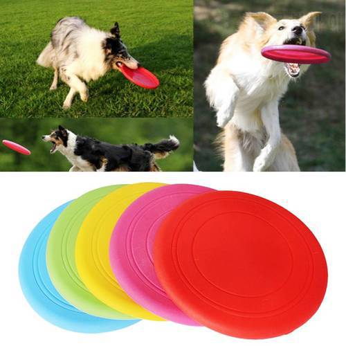 Dog Training jumper Fantastic tooth Pet Dog Flying Disc rubber large Tooth Resistant Training Toy Play Tide dog chew toy game