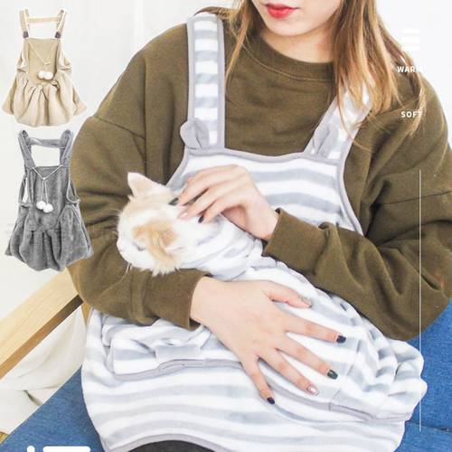 Winter Cat Hug Clothes, Hair-proof Apron, Cat Suit, Can Hold Cats, Sleep with Cat Bag, Sweater, Cat Bag