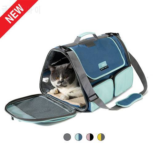 Cat Carrier Bag Dog Travel Bags Portable Cat Handbag Breathable Pet Bag for Cats Outgoing Pet Handbag Puppy Chihuahua Carrier