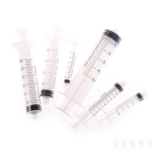 1pc 3/5/10/20/30/50ML Reusable Small Hydroponics Plastic Nutrient Sterile Health Measuring Syringe Tools Cat Feeding Accessories