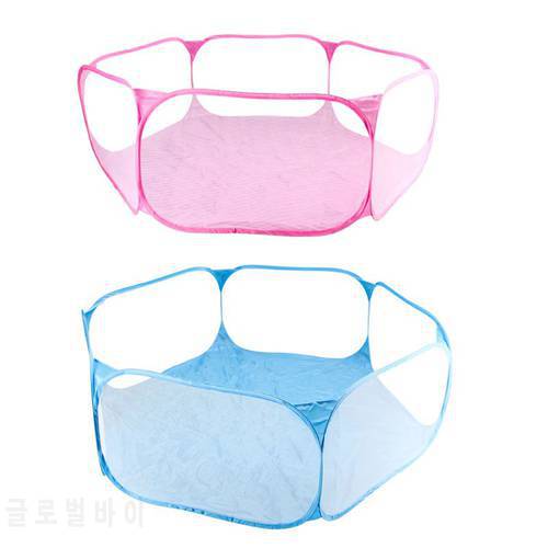 Portable Foldable Pet Playpen Cage Hexagon Tent Dog Hamster Rabbit Yard Fence For Pet