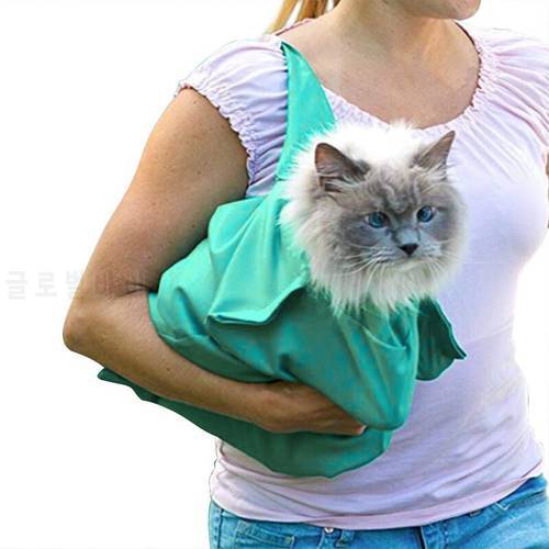 Practical Pet Dog Cat Carrier Sling Hands Free Puppy Outdoor Travel Bag Portable Pet Shoulder Bag Nail Clipping Cleaning Groomin