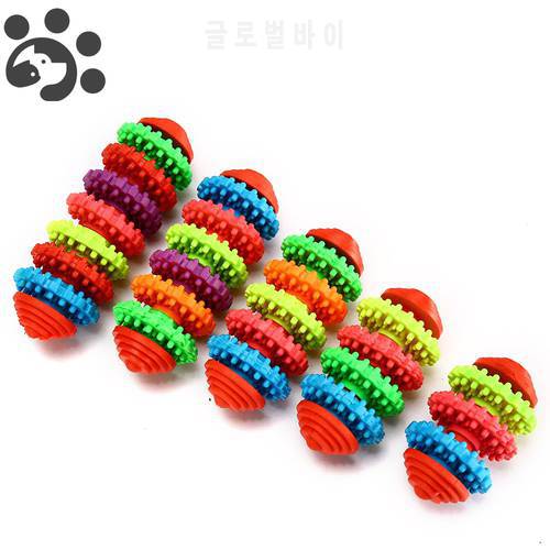 Chew Dog Toy Rubber Wear Resistant Pet Toy Interactive for Small Large Dog Clean Tooth Toys Pet Accessories for Anti-Bite TY0050