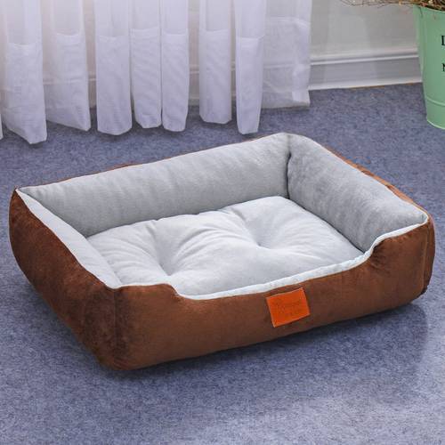 68x55cm Warm Dog House Soft Cat Litter Four Seasons Nest Pet Large Bed Baskets Waterproof Kennel For Cat Puppy Shipping