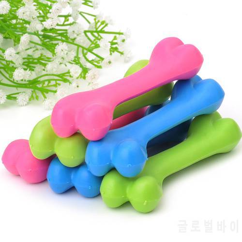 Hot Sale Rubber Dog Toy with Thorn Bone Rubber Molar Teeth Pet Toy Dog Bite Resistant Training Chew Pet Products Toothbrush