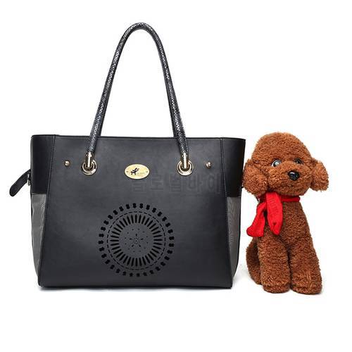 Luxury Pu Pet Carrying Bag Travel Handbag Small Cat Dog Carrier Bag Outdoor Pet Carrier Shoulder Bag Chihuahua Handbag Tote Bag