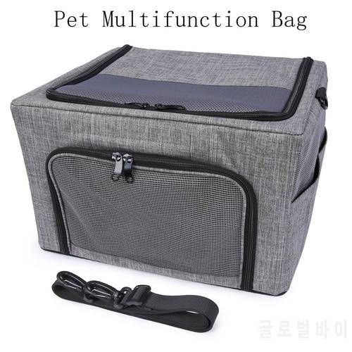 Dog Carrier Travel Car Seat Pet Carriers Portable Backpack Breathable Cat Cage Breathable Small Dog Travel Bag Pet Supplies
