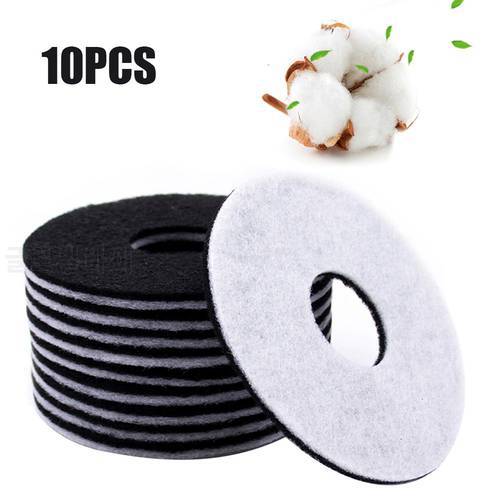 10pcs Cat Fountain Water Dispenser Filter Cotton Activated Carbon Filter Pet Electric Water Dispenser Filter Cotton Round Filter