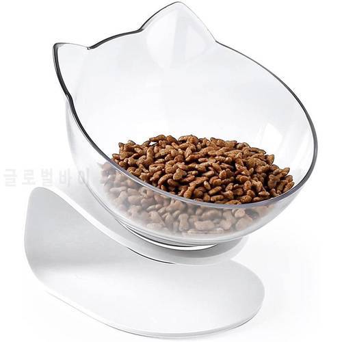 Double Bowl Cat Feeder Raised Cat Food Water Bowls With Stand No Spill Reduce Pets Neck Pain For Cats Dogs US Stock Dropshipping