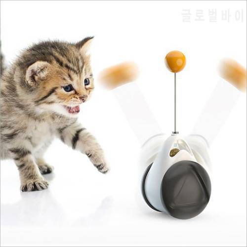 Smart Cat Toy ball with Wheels Automatic cat toys interactive Rotating Mode Funny cat playing cat supplies