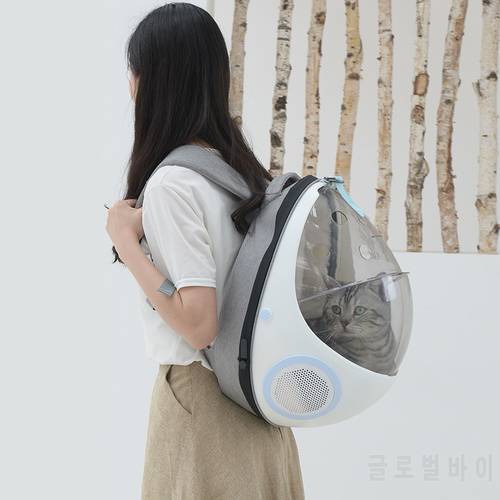 Pet Luxury Carrier for Cat Transparent Dog Backpack Cats Box Dogs Bag Space ABS Pets Puppies Outdoor Travel Carrying Products