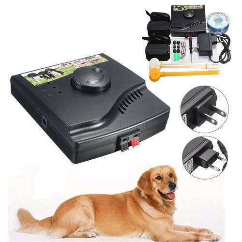 Pet Fence In-Ground Electric Dog Fence Rechargeable Electric Dog Training Collar Receivers Pet Containment System W-227B For Dog
