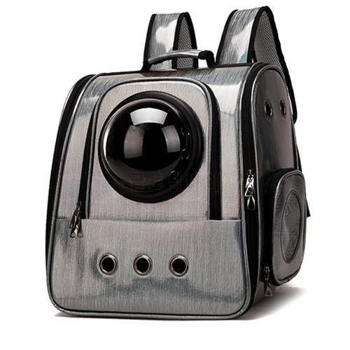 Breathable Space Capsule Pet Cat Carrier Backpack Transparent Dog Carrying Travel Bag Outdoor For Small Dogs Cats Pet Supplies