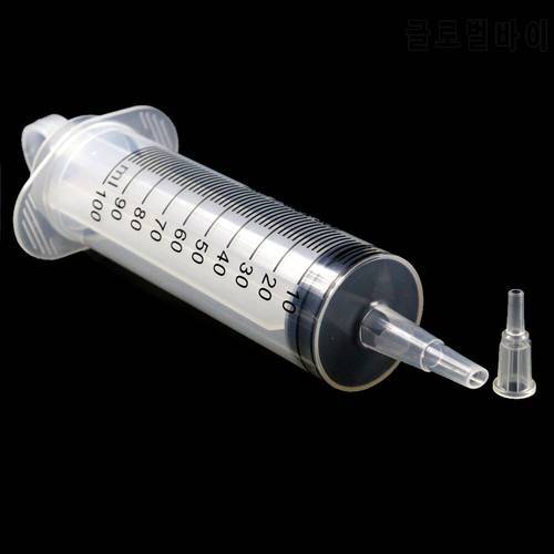 Syringe For Hydroponics Nutrient Sterile Health Measuring Syringe Tool Cat Dog Feeding Reusable Big Large 50ml/100ml/150ml/200ml