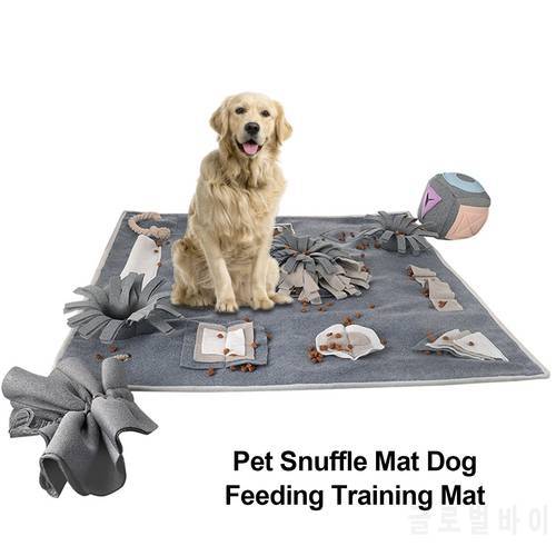 Pet Snuffle Mat Dog Slow Feeding Mat Washable Foraging Smell Training Puzzle Toy Pet Dog Stress Relief Sniffing Training Blanket