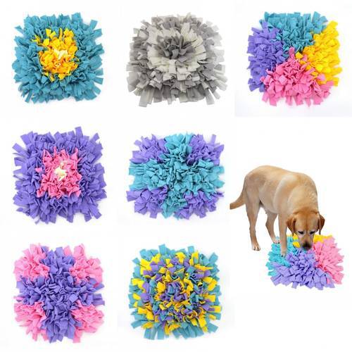 2023 New Dog Snuffle Mat Find Food Training Blanket Mechanical Wash Cat Dog Sniffing Mat Large Size Puzzle Toy Pet Nose Pad