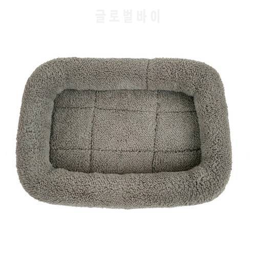 Soft Fleece Dog Beds for Large Dogs Bench Medium Dogs Mat Winter Warm Pet Cushion House Puppy Cat Sleeping Bed Pets Kennel