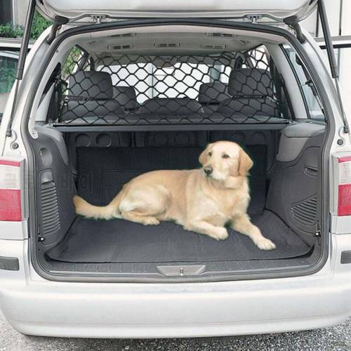 Car Anti-collision Mesh Pet Isolation Barrier Net Auto Fence Barrier Isolation Network Safety Net Bar Child Dog Buffer Device