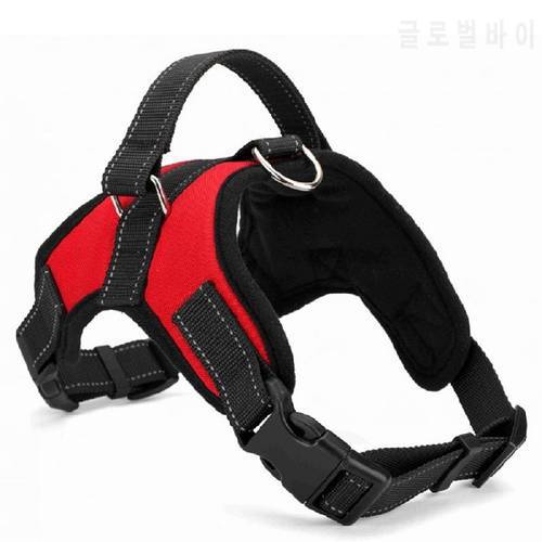 Large Dog Harness Collar Soft Padded Reflective K9 Pet Puppy Harnesses Vest for Walking Small Medium Big Dogs Accessories