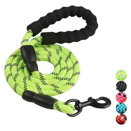 Dog Belt Hound Accessories Nylon Comfortable Reflective Four-Color Personalized Tracking Durable Long Walking Traction Belt