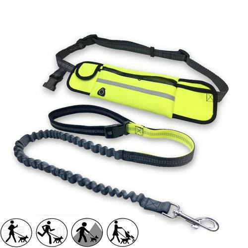 Jogging Lead Waterproof Running Belt Dog Collar Leash Retractable Hands Free Dog Leash Professional Pet Training Dog Leash Set