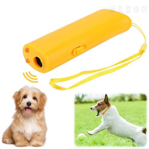 Dog Repeller Pet Training Equipment Ultrasonic Anti Barking Stop Barking Living Room 3 in 1 Pest Control Device