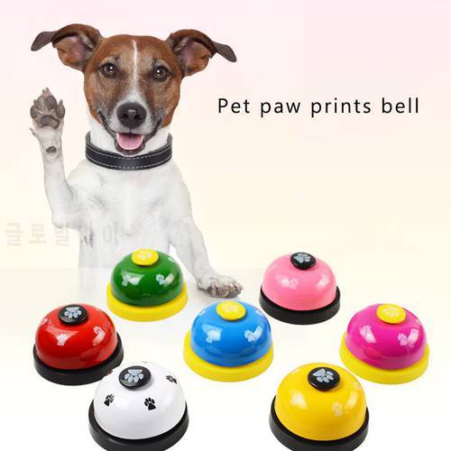 Creative Pet Paw Prints Bell Trainer Bells Dog Training Dog Training Equipment Pet Supplies Interactive Training