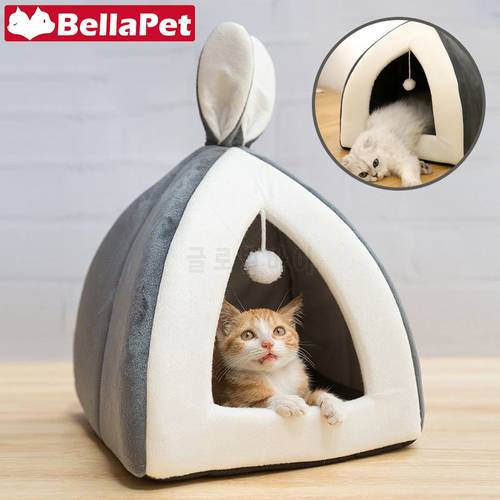 Cave Cat Bed for Cats Beds House Kitten Cute Dog Bed for Small Dogs Pet Product Luxury Rabbit Cat Basket House Cat Accessories