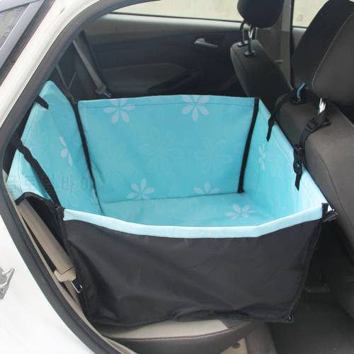 Dog Car Seat Oxford Fabric Cover Carrying for Dogs Cats Mat Blanket Rear Back Protection Hammock Transportin Perro Pet Products