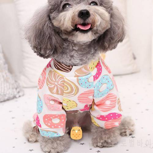 Sweet Pet Dog Jumpsuit Pajama for Small Dogs Shih Tzu Yorkshire Terrier Pajamas Overalls Puppy Cat Clothes Clothing pyjama chien
