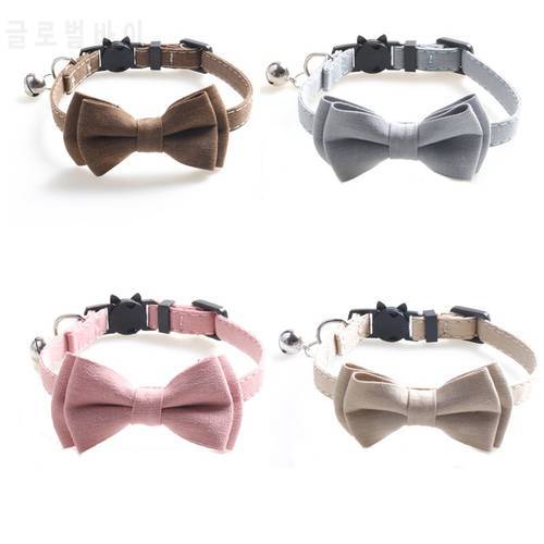 Cute Pet Dog Cat Necklace Adjustable Strap for Cat Collar Dogs Accessories Pet Dog Bow Tie Puppy Bow Ties Dog Pet Supplies