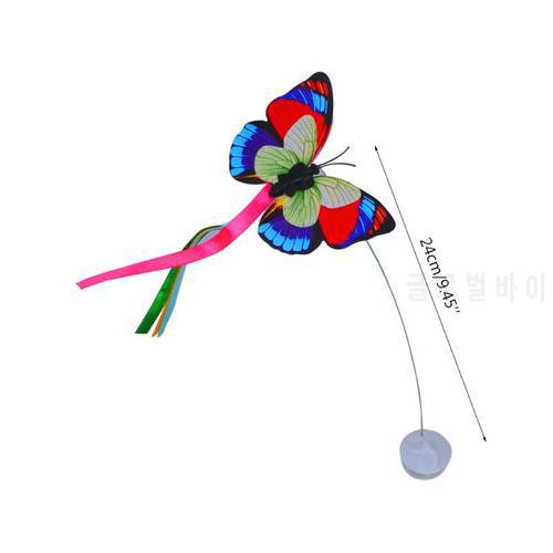 3Pcs Interactive for Cat for Butterfly Toy Refills for Butterfly Replacements Length 9.5&39&39 for Cat Teaser Toy Replacemen
