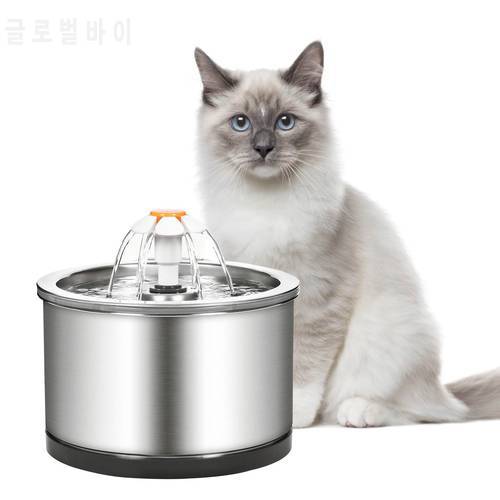 Automatic Pet Cat Water Fountain Dispenser 2.5L Dog Drinking Bowl Drinker Feeder Bowl Pet Water Dispenser Pet Drinking Feeder