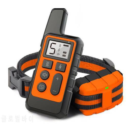 barking collar Light Remote Dog Training Device Dog Training Collar Waterproof Remote Training Collar USB Rechargeable 3.28